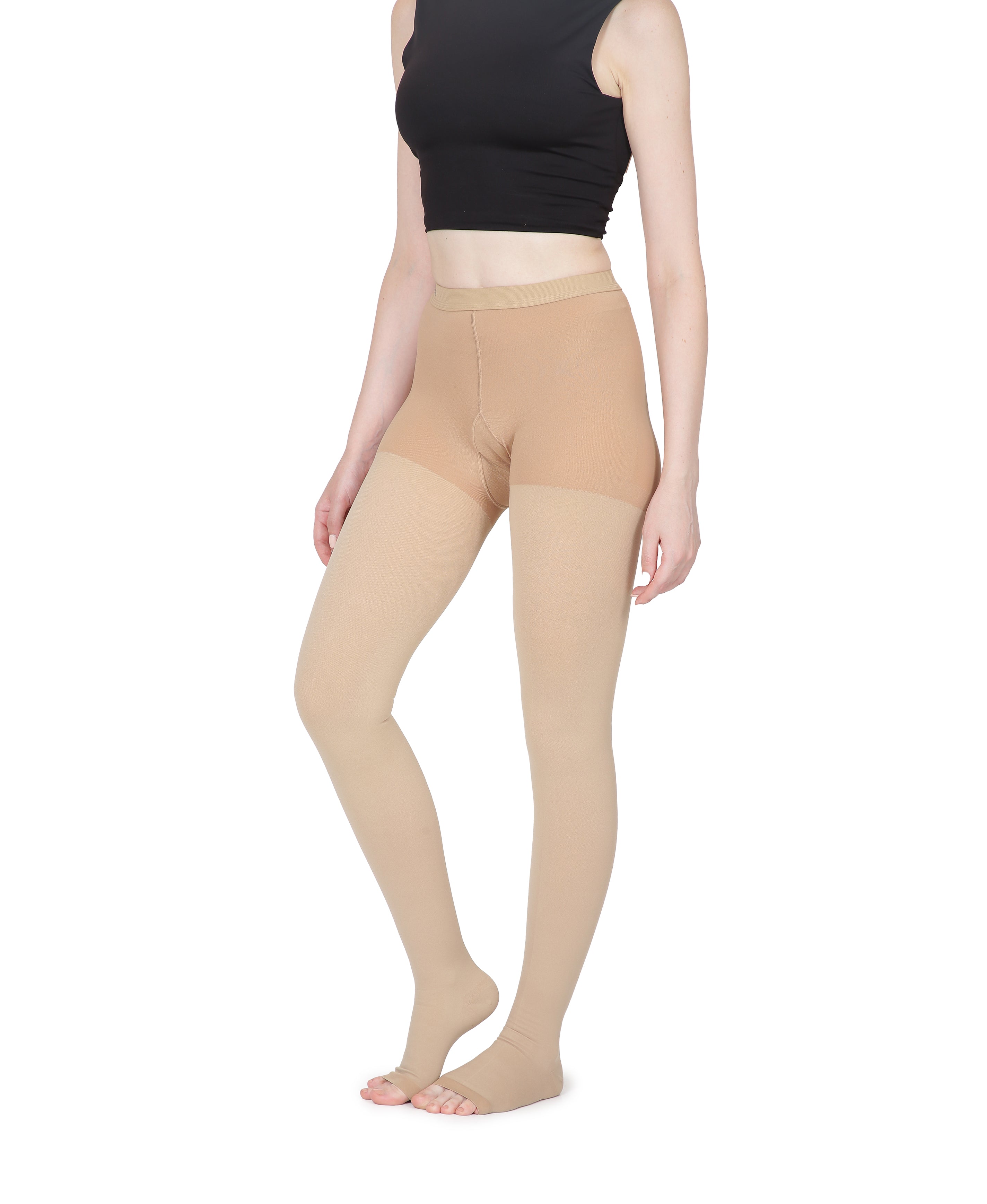 Compression Pantyhose (Open Toe)
