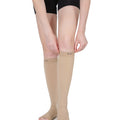Knee High Compression Socks (Open Toe)